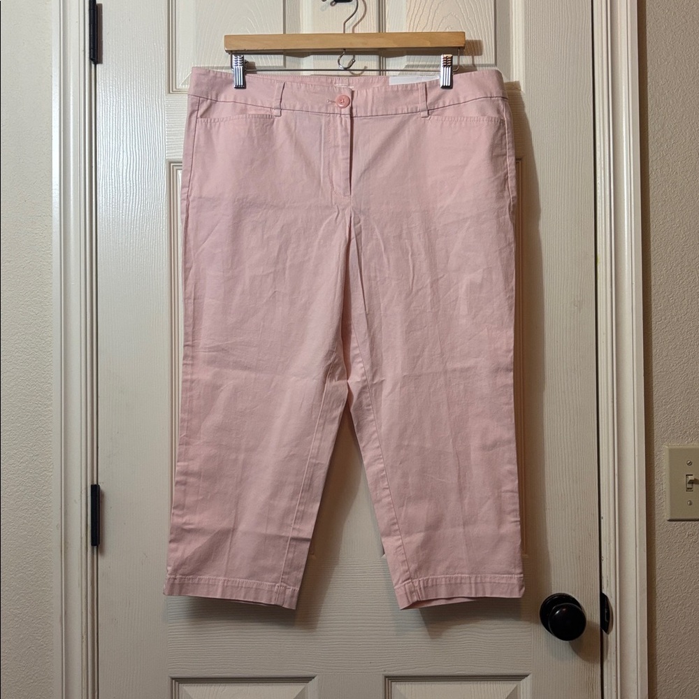 LOFT Blush Pink Original Crop Pants